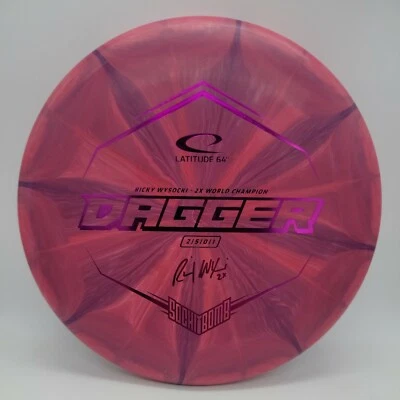 Sello Latitude 64 Zero Hard Burst Dagger Ricky Wysocki Sokibomb púrpura/púrpura  Foto 1 de 3