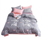 fr 3pcs/Set 1.2m Bedroom Bedding Set Quilt Duvet Cover Sheet Pillowcase Bedcloth