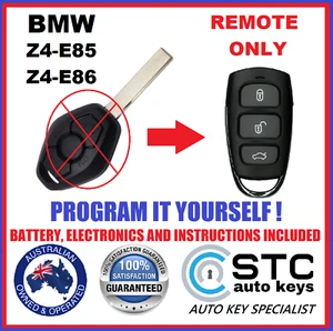 For BMW Key Remote Fob Z4 E85 Z4 E86 2003 2004 2005 2006 2007 2008 2009 Z E 86 - Picture 1 of 6