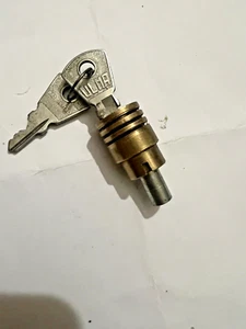 TUBONE STESINO CICLOMOTORE MOPED SERRATURA BLOCCASTERZO STEERING LOCK NOS - Imagen 1 de 5