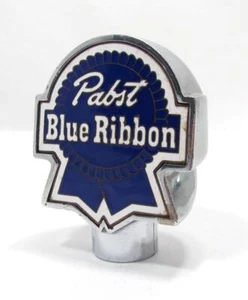 Vintage Pabst Blue Ribbon Beer Metal Ball Tap Handle Knob PBR - Picture 1 of 14