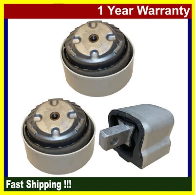 Motor delantero L & R y montaje de transmisión para Mercedes-Benz C, E, S, clase 1998-2011 3 piezas Foto 1 de 4