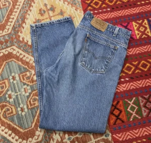 Levis Jeans 505 Vintage Orange Tab Regular Fit Straight 40x32 - Picture 1 of 7