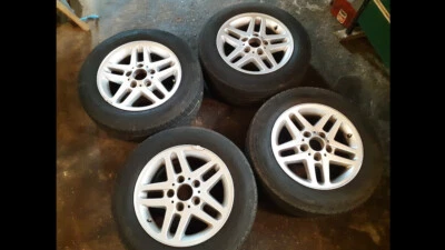 BMW M+S Reifen TOYO 195/65 R15 91H auf BMW-Alufelgen - Bild 1 von 4