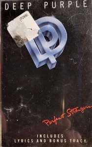 Deep Purple Perfect Strangers Cassette EX Bonus Track Ian Gillan (Tested) - Picture 1 of 1