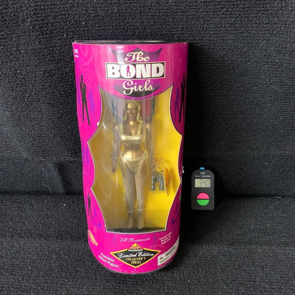 Figura Dedo Dorado Jill Masterson Serie Coleccionista The Bond Girls Edición LTD Foto 1 de 4