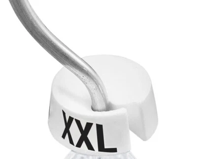 Juego de 25 piezas XX-grandes divisores de tamaño a presión percha marcador de ropa etiqueta percha Foto 1 de 3