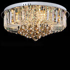 60cm Luxus Kristall Deckenlampe LED Deckenleuchte Dimmbar Wohnzimmerlampe