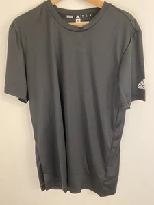 Adidas Mens Black Clima Tech Tee Size Large 2 For $20 - Picture 1 of 4