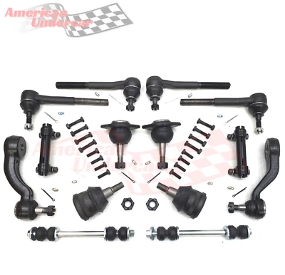 高清雪佛兰 GMC K2500 K3500 球接头领带杆套件适用于 8600 磅 GVW 1995 - 2000 — 第 1/4 张图片