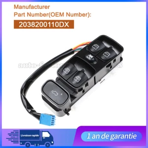 Bouton Leve Vitre Mercedes Classe C W203 C180 C200 C220 C230 C240 A2038210679 - Picture 1 of 6