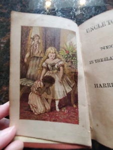 Uncle Tom's Cabin Harriet Beecher Stowe ANTIQUE Milner London c1880 Illustration - Picture 1 of 11