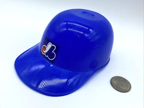 Vintage MLB Montreal EXPOS 5.5” Mini Helmet Ice Cream Bowl LAICH 1970's Cover