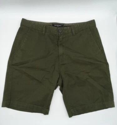Saks Fifth Avenue 男式短裤 30 码绿色现代棉短裤 — 第 1/4 张图片