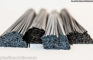 Plastic welding rods PP/EPDM, PP car bumpers repairs 32 pcs (mix black) - Picture 1 of 2