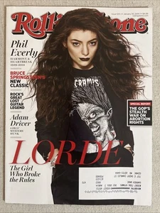 Rolling Stone Magazine Jan 30 2014 LORDE Keith Urban Phil Everly 9D - Picture 1 of 2
