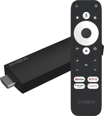 STRONG - 2K Android TV-Streaming-Stick - Leap-UNA - WLAN 5 - Chromecast Built-in - Bild 1 von 4