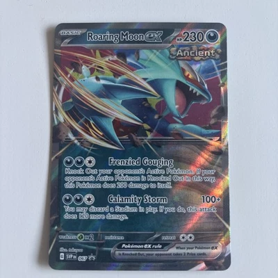 SV: Scarlet & Violet Promo Cards #067 Roaring Moon ex - Image 1 of 2