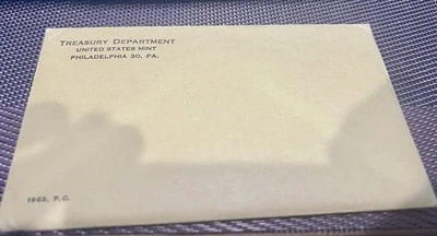 1963 Proof Set Silver Coins US Mint Uncirculated Coin Lot Original Envelope COA - Image 1 of 4