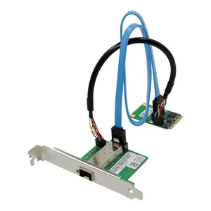 MINIZIPIE GIGA LAN CARD SFP (CHIPSATZ: INTEL 210AS) - Bild 1 von 7