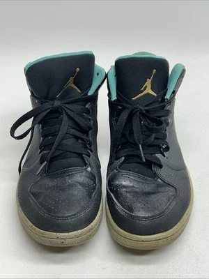 Baloncesto Nike Air Jordan 1 Flight 3 negro verde azulado 743188-007 talla 9 ver video Foto 1 de 4