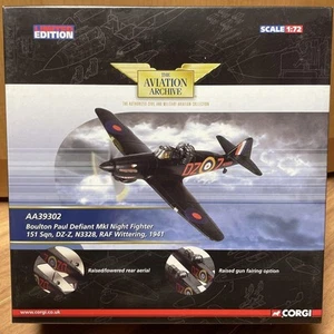 Corgi Boltton Paul Defiant Mk.1 Royal Air Force Aa39302 - Picture 1 of 7