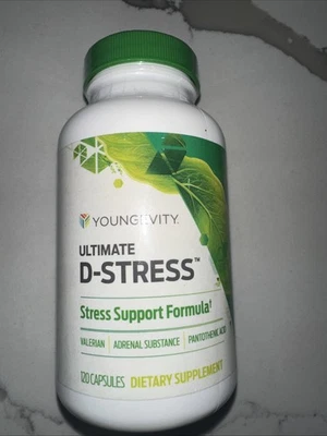 Youngevity Ultimate D-Stress 120 cápsulas validade 26/02 - Imagem 1 de 2