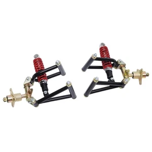 NEW Front Suspension Arm Assembly Kit For ATV Quad Bike Buggy Go Kart DIY Parts - Foto 1 di 24