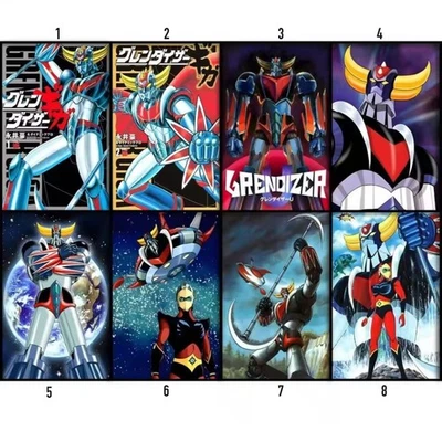 UFO Robot Grendizer Japanese Anime Poster, Mecha Series Art Print, NoFrame - Image 1 of 4