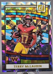 2025 Panini Donruss Terry McLaurin Action-All Pros Insert Washington Commanders - Picture 1 of 2
