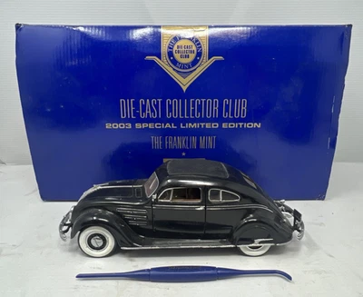 Franklin Mint 2003 Special Limited Edition Black 1934 Chrysler Airflow - USED - Image 1 of 4