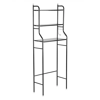 Estante organizador de almacenamiento para ahorrar espacio en el inodoro de 3 niveles Foto 1 de 4