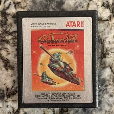 Galaxian Atari 2600 Cartridge Only Tested Works Vintage Namco Arcade Shooter - Image 1 of 3