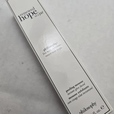 MOUSSE PEELING Philosophy Renewed Hope in a Jar 75 ml/2,5 oz nova na caixa e lacrada - Imagem 1 de 4
