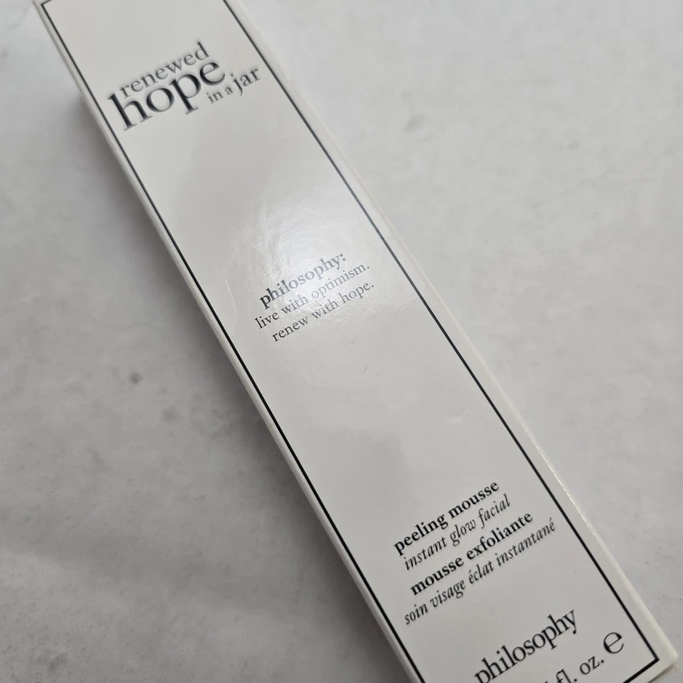 Philosophy Renewed Hope in a Jar PEELING MOUSSE 75 ml/2.5 oz NIB and SEALED - Image 1 of 4