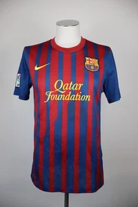 NIKE FCB BARCELONA MAGLIA CALCIO UOMO S SOCCER SHIRT JERSEY TRIKOT SPORT VINTAGE - Picture 1 of 8