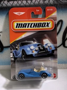 Matchbox 1:64 Morgan Plus Four (Blue) - Picture 1 of 1