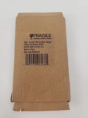 Arcade1Up Class of 81' Deluxe Arcade Game - Ms.Pac-Man Galaga PCB Board Only - Imagem 1 de 3