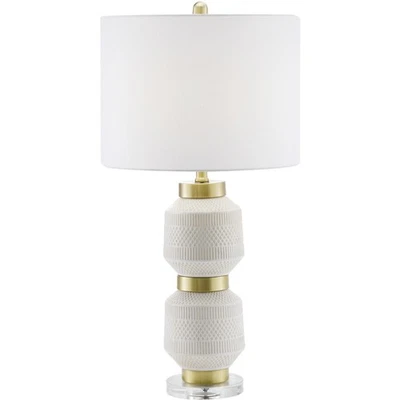 Abajur de mesa Lite Source LS-23709 Madelia branco - Imagem 1 de 4