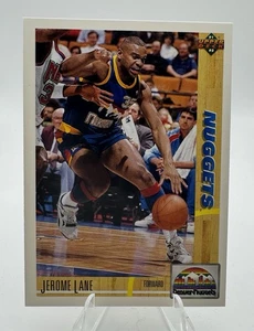 1991 Upper Deck #295 Jerome Lane Denver Nuggets - Bild 1 von 2