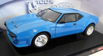 Hot Wheels 1/18 Scale Diecast 50424 - De Tomaso Pantera - Blue - Image 1 of 4