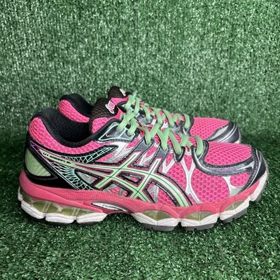 Scarpe da corsa Asics donna Gel Nimbus 16 rosa sneakers taglia 7 - Immagine 1 di 4