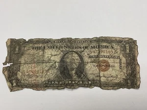 1935 A $1 Hawaii Silver Certificate Note One Dollar Emergency Issue - No Res - Picture 1 of 8