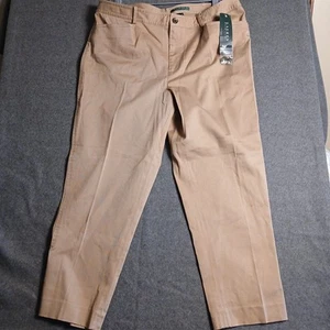 Pantalones de montar Lauren Ralph Lauren tostados para mujer talla 14 nuevos con etiquetas - Imagen 1 de 15