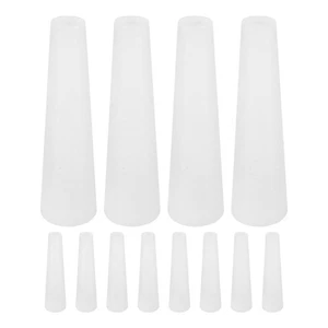 12pcs Yarn Spool Plastic Cone - Conical Wool Winder Tube Spool Holder for - Picture 1 of 12