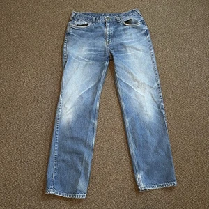 Carhartt Blue Denim Jeans Mens 38 x 34 B460 DPS Relaxed Fit Classic Jeans - Picture 1 of 13