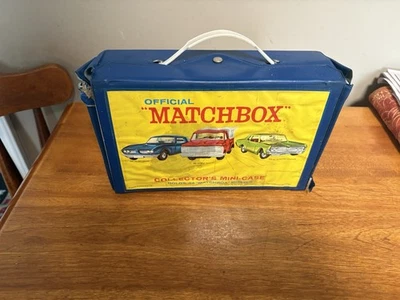 Vtg. 1969 Official Matchbox 24-Car Collector’s Mini Case Only COLLECTOR DISPLAY - Image 1 of 4