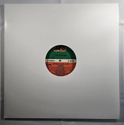 The System - I Wanna Be Your Lover [1989 Promo] [Used Vinyl Record 12" Single] - Image 1 of 4