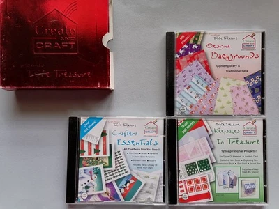 CHRISTMAS TRIPLE TREASURE, Craft CD, 3-disc set - Create and Craft - Image 1 of 4