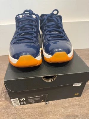 Air Jordan 11 Low Midnight Azul Marino Talla 10 con Caja Original Foto 1 de 4